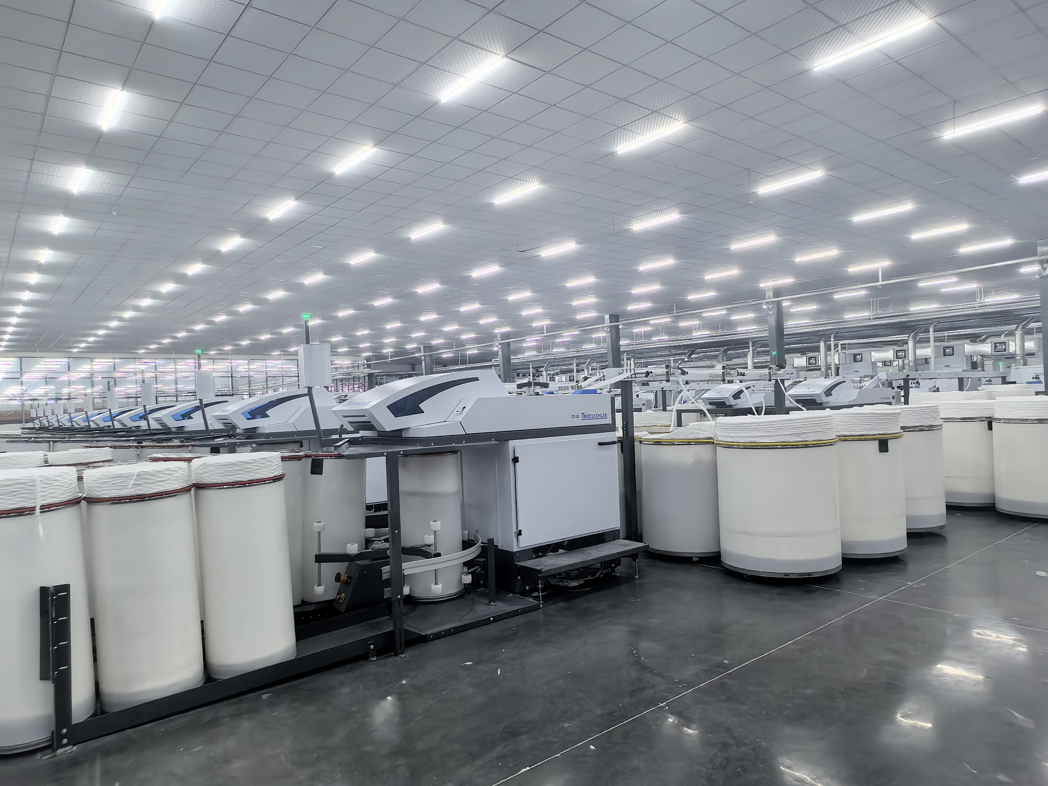 Truetzschler carding production line