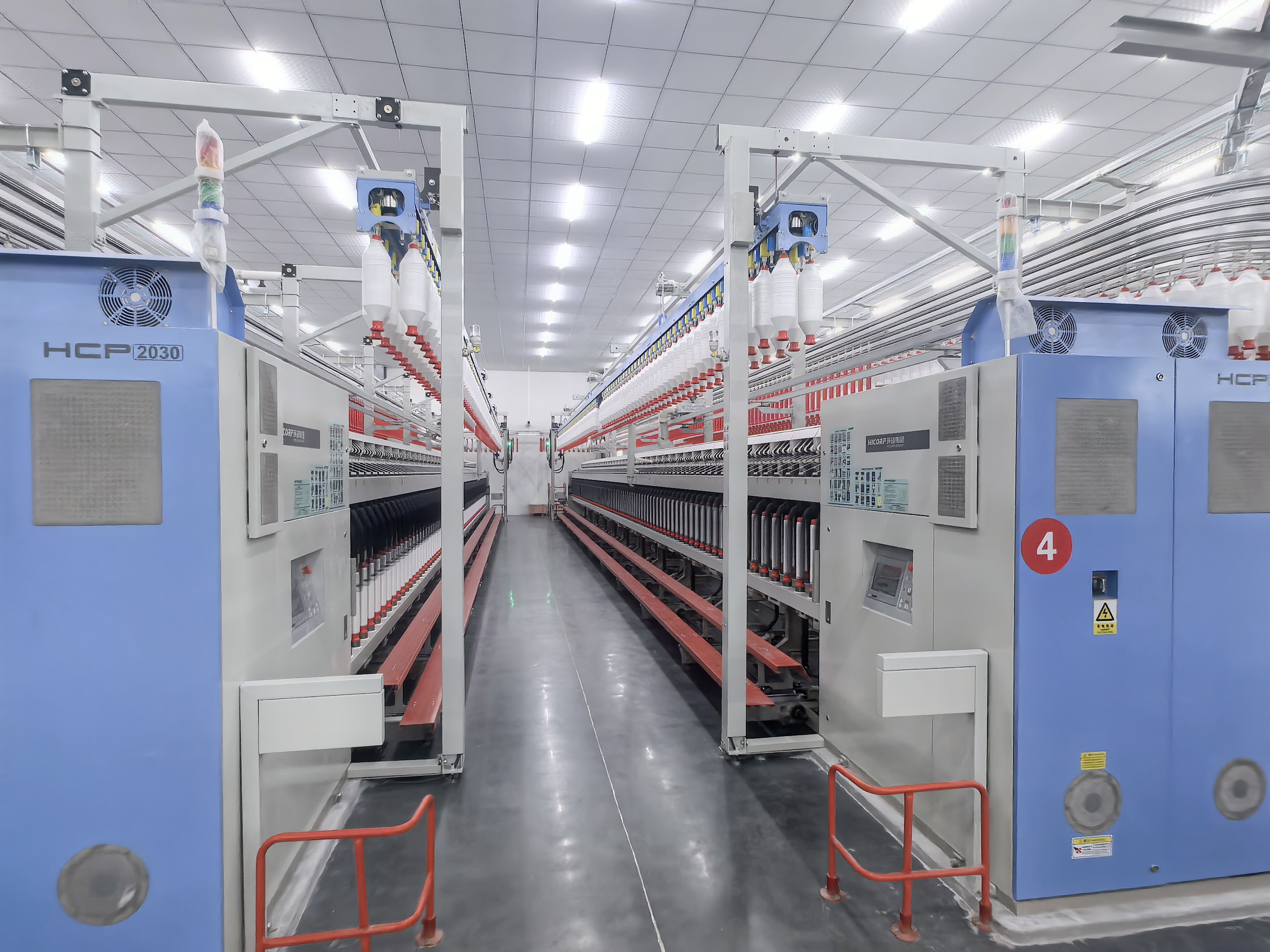 Ring spinning production line