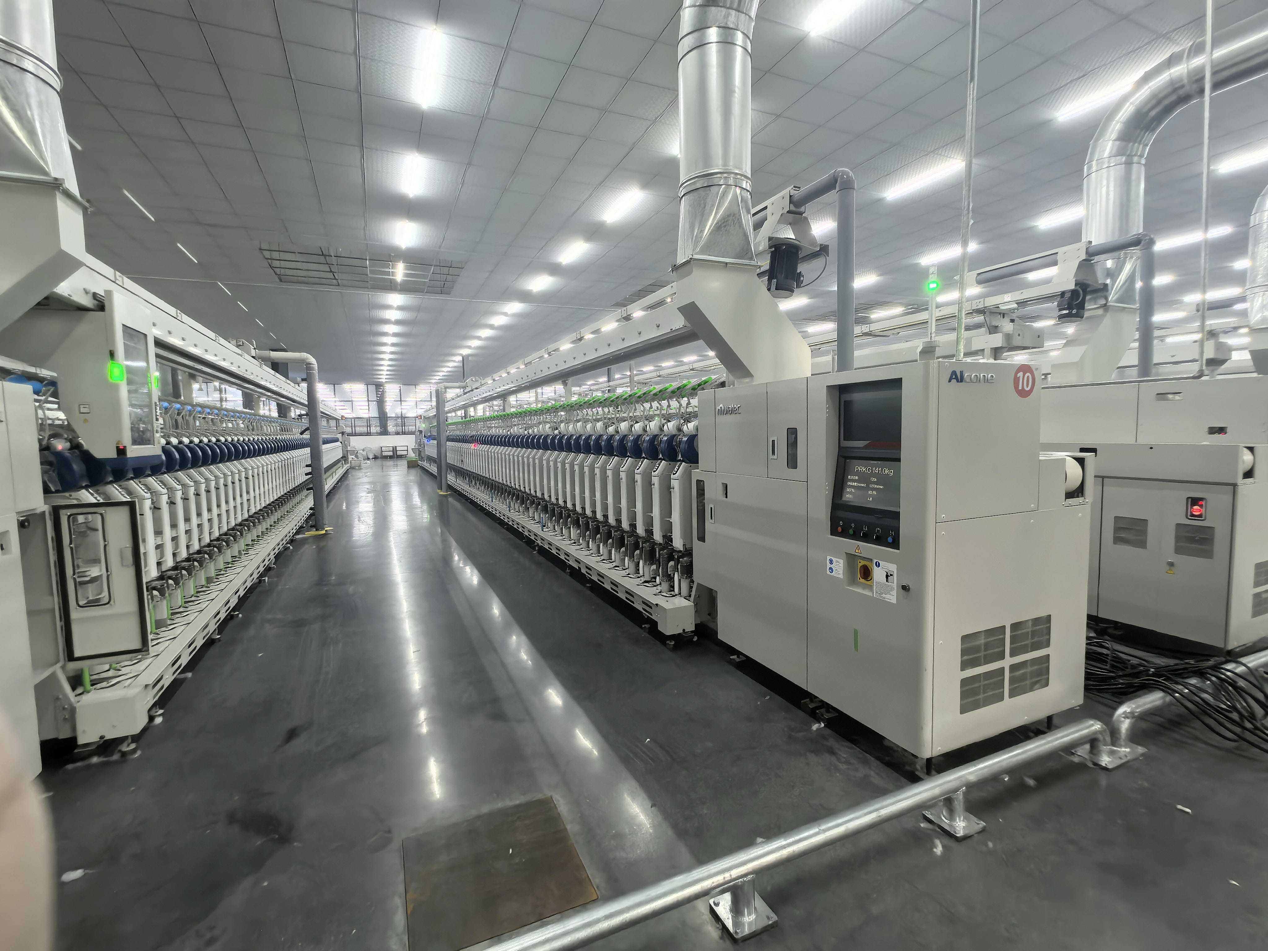 Saurer autoconer winding line