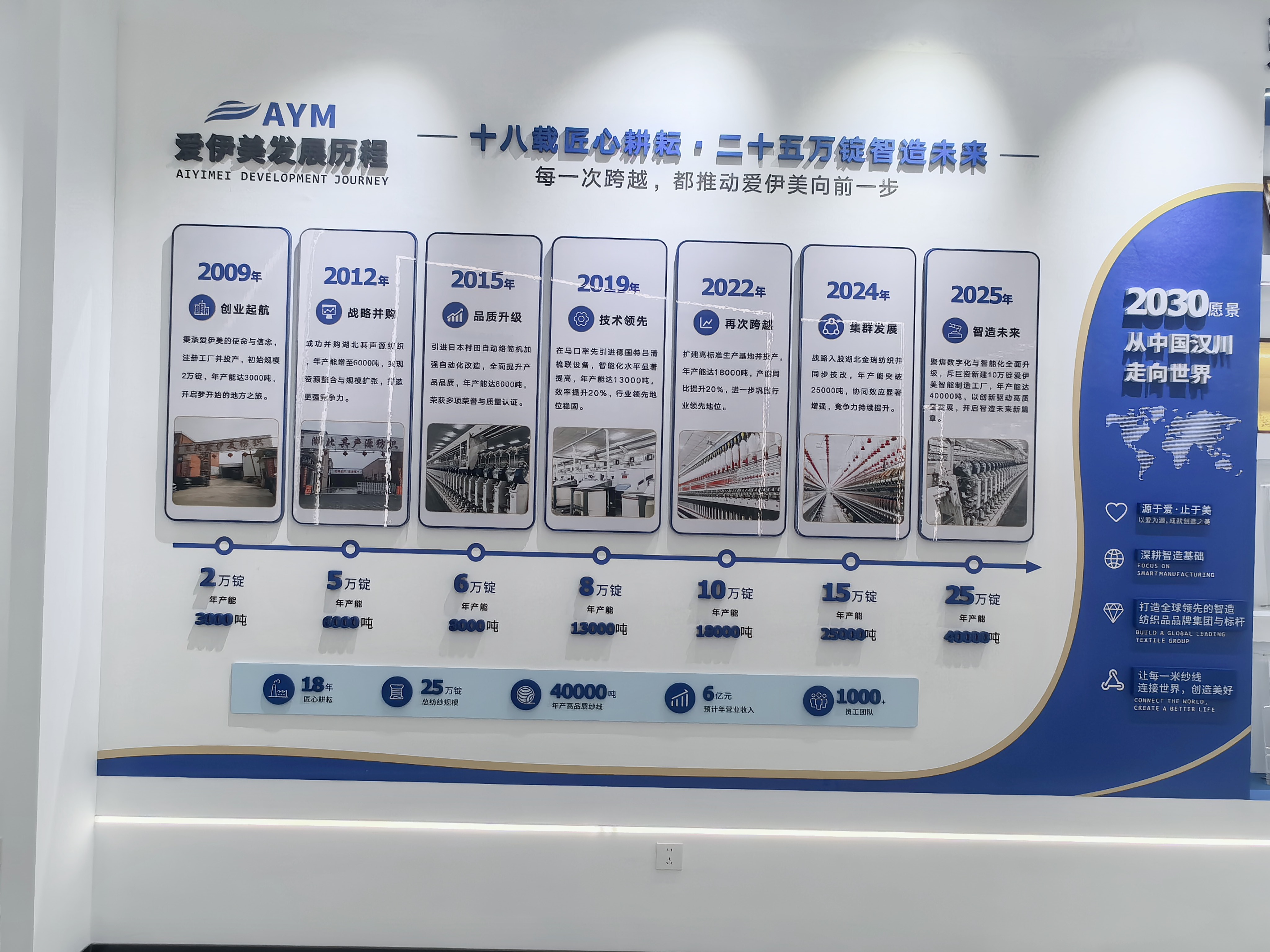 AIYIMEI company development timeline